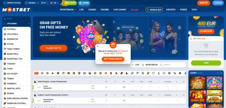 mostbet official